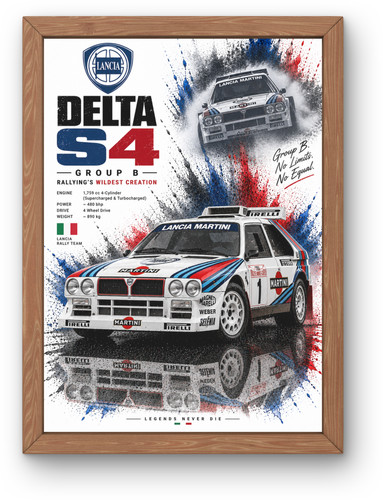 Lancia delta group rally - delta, s4