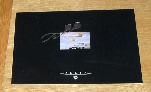 Lancia delta brochure 1989 - delta,